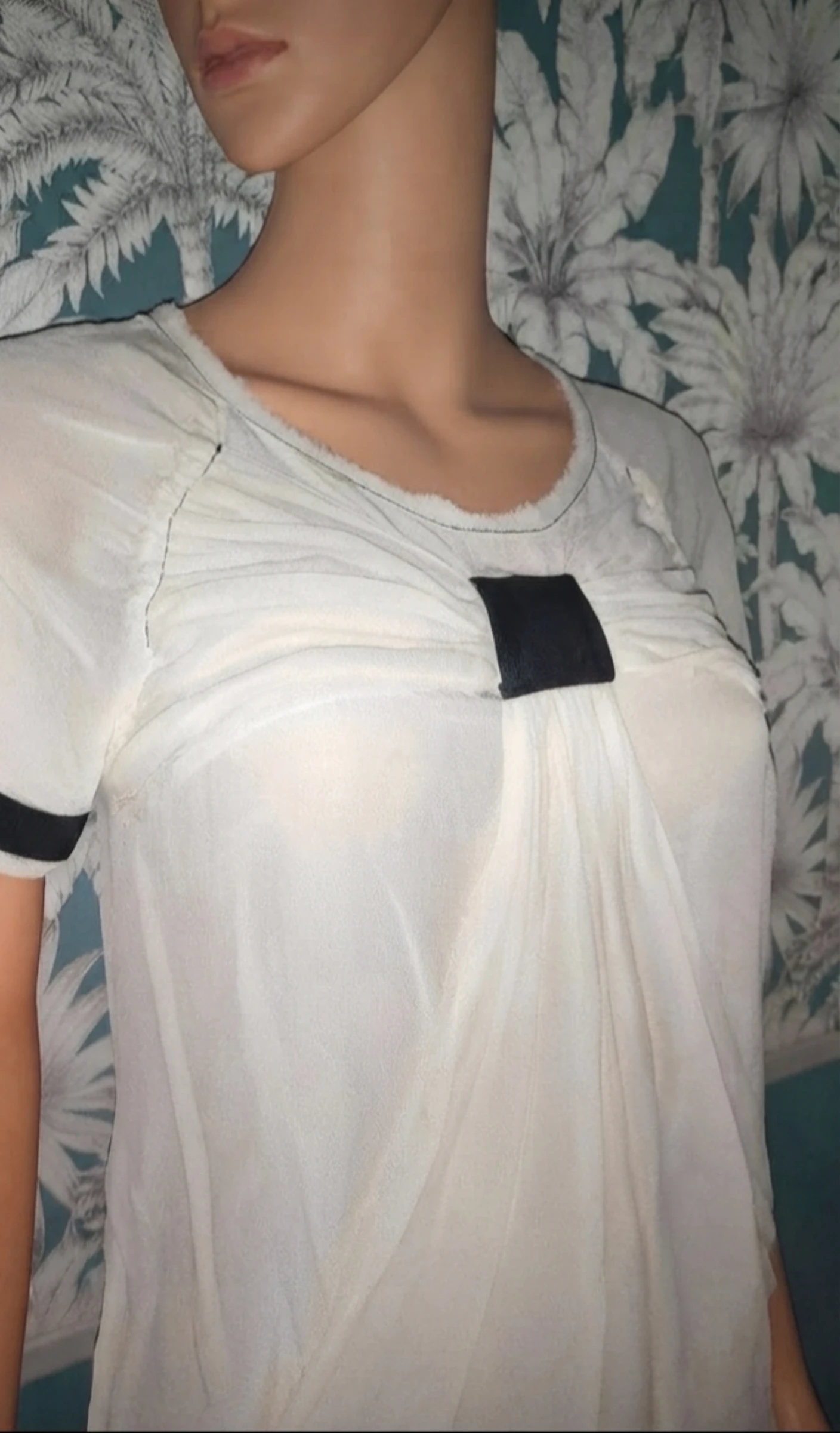 Maje 100% silk top Merime style size M – photo 3